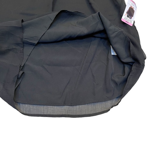 NWT Joie Black Smocked Neck Top - Picture 7 of 13